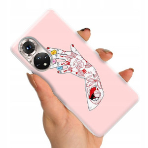 Etui do HUAWEI HONOR 50 Case Wiosenne Top Wzory
