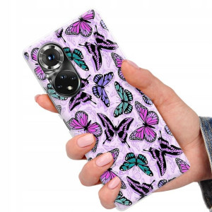 Etui do HUAWEI HONOR 50 PRO Motyle Butterfly Wzory