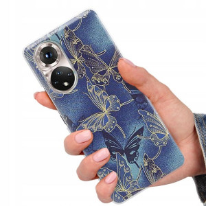 Etui do HUAWEI HONOR 50 Top Motyle Butterfly Wzory