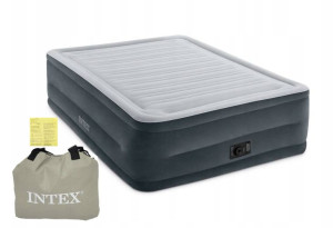 Dmuchany materac Intex 64418 z pompką 152x203x56 cm