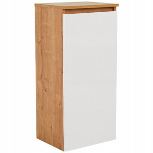 Szafka z koszem na pranie MONAKO OAK WHITE 811
