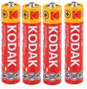 4 Szt Baterie Kodak Aa Super Heavy Zinc R6 1,5v