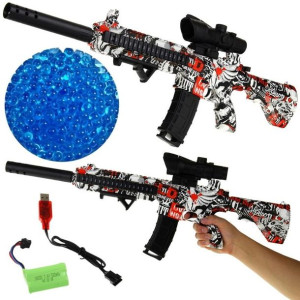Karabin Automat Pistolet na Kulki Żelowe Naboje