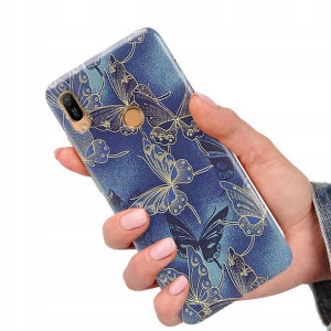 Etui do HUAWEI Y6 PRIME 2019 Case Butterfly Wzory