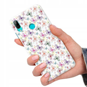 Etui do HUAWEI Y7 2019 Case Motyle Butterfly Wzory