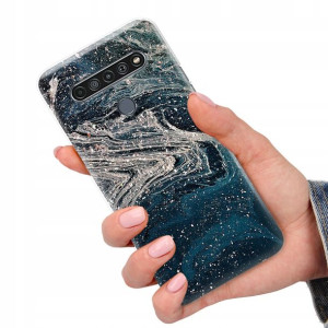 Etui do LG K61 Obudowa Case Marmurki Marble Wzory