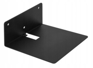 Niewidzialna Półka Na Książki Czarna 60x150x125x2