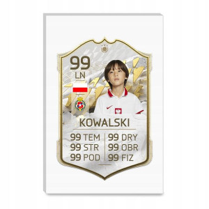 Karta zawodnika FIFA22 FUT na PCV SPERSONALIZOWANA