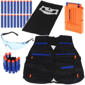 Kamizelka Taktyczna Naboje do Nerf Strój Policja