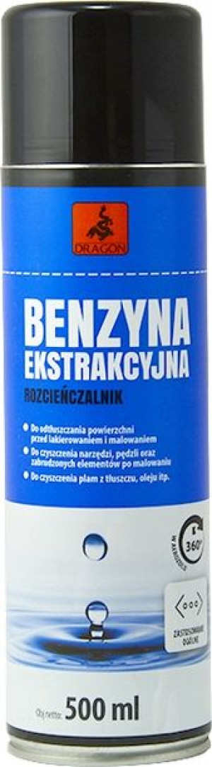 Dragon Benzyna Ekstrakcyjna 500ml W Aerozolu - Rozcieńczalnik