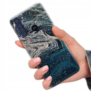 Etui do MOTOROLA ONE FUSION Obudowa Marmurki Wzory