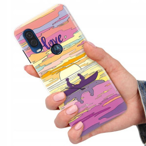 Etui do MOTOROLA P40 Case Obudowa Modne Top Wzory