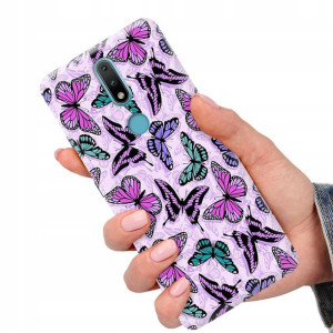 Etui do NOKIA 2.4 Case Motyle Butterfly Top Wzory