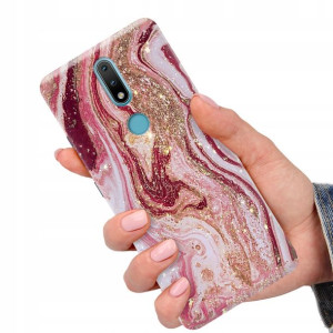 Etui do NOKIA 2.4 Obudowa Case TOP Marmurki Wzory