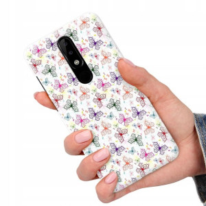 Etui do NOKIA 5.1 PLUS Case Motyle Butterfly Wzory