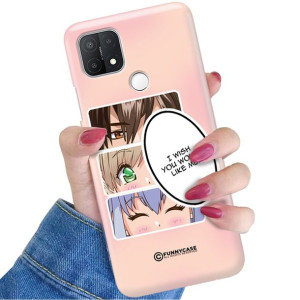Etui do OPPO A15 Obudowa Case Anime Manga Wzory