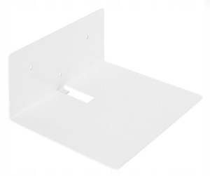 Niewidzialna Półka Na Książki Biała 60x150x125x2