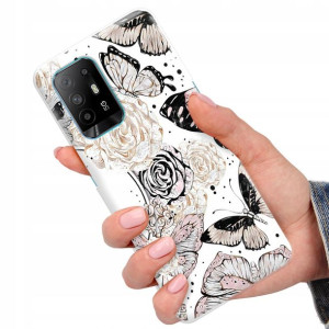 Etui do OPPO A94 5G Case Motyle Butterfly Wzory