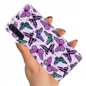 Etui do OPPO RENO 3 Case Motyle Butterfly Wzory