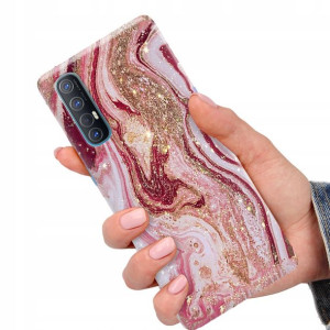 Etui do OPPO RENO 3 PRO Obudowa TOP Marmurki Wzory