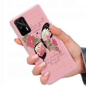 Etui do REALME GT 5G Case Motyle Butterfly Wzory