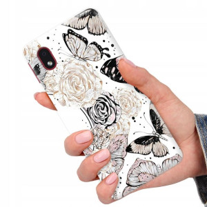 Etui do SAMSUNG A01 CORE Motyle Butterfly Wzory