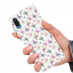 Etui do SAMSUNG A02 Case Motyle Butterfly Wzory
