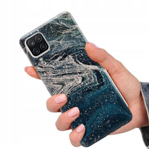 Etui do SAMSUNG A12 Obudowa Case Marmurki Wzory