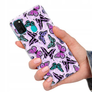 Etui do SAMSUNG M21 Case Motyle Butterfly Wzory