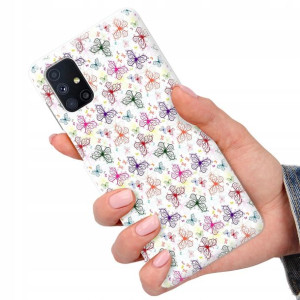 Etui do SAMSUNG M51 Case Motyle Butterfly Wzory