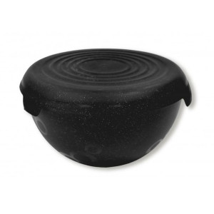 Miska + Pokrywka Na Sałatę Practic 19 Cm 1,5 L Czarny