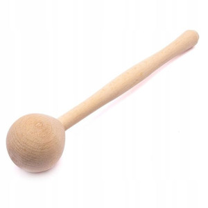 Kula Do Ucierania Ciasta Masy Drewniana 29 Cm