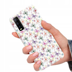 Etui do VIVO Y70S Case Motyle Butterfly Top Wzory