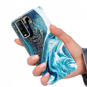Etui do VIVO Y70S Obudowa Case TOP Marmurki Wzory
