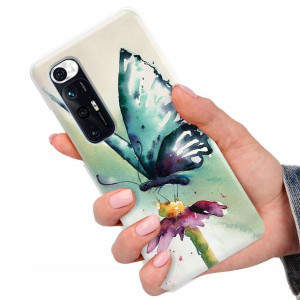 Etui do XIAOMI MI 10S Case Motyle Butterfly Wzory