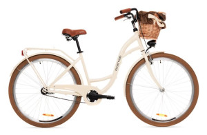 Rower miejski GOETZE Style 28 krem/brąz