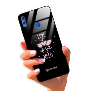 Etui Glass BROKAT do HUAWEI HONOR 8X Modne Wzory