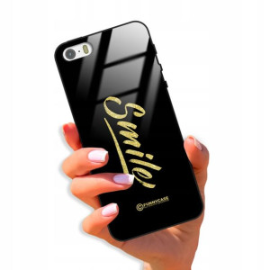 Etui Glass BROKAT do IPHONE 5 Obudowa Modne Wzory