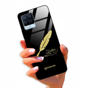 Etui Glass BROKAT do REALME 8 Obudowa Modne Wzory