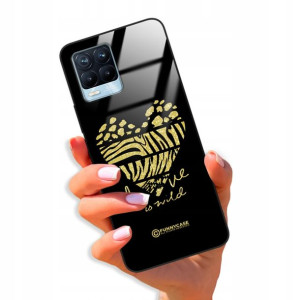 Etui Glass BROKAT do REALME 8 PRO Case Modne Wzory