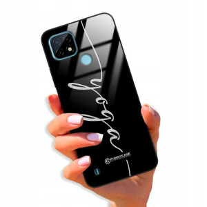 Etui Glass BROKAT do REALME C21 Case Modne Wzory