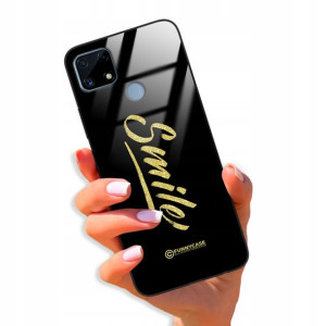 Etui Glass BROKAT do REALME C25 Case Modne Wzory