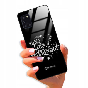 Etui Glass BROKAT do SAMSUNG A31 Case Modne Wzory