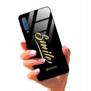 Etui Glass BROKAT do SAMSUNG A7 2018 Modne Wzory