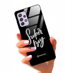 Etui Glass BROKAT do SAMSUNG A72 Case Modne Wzory