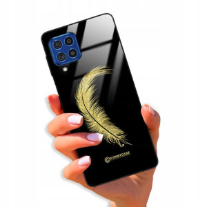 Etui Glass BROKAT do SAMSUNG F62 Case Modne Wzory