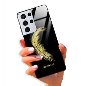 Etui Glass BROKAT do SAMSUNG S21 ULTRA Modne Wzory