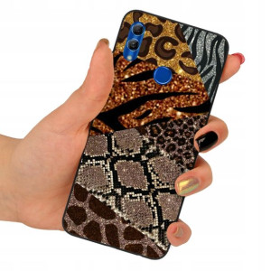 Etui GLASS do HUAWEI HONOR 10 LITE Modne Top Wzory