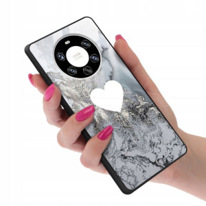 Etui GLASS do HUAWEI MATE 40 PRO PLUS Wiosna Wzory