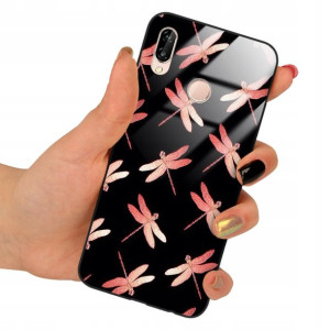 Etui Glass do HUAWEI P20 LITE Motyle Case Wzory